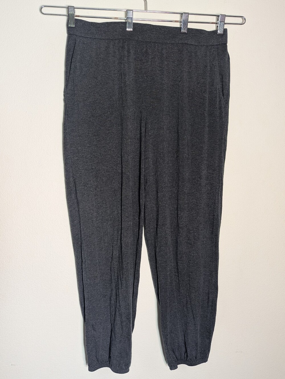 Eileen Fisher Womens Pants Elastic Pull On Waist Jogger Comfy Quiet Luxury Large